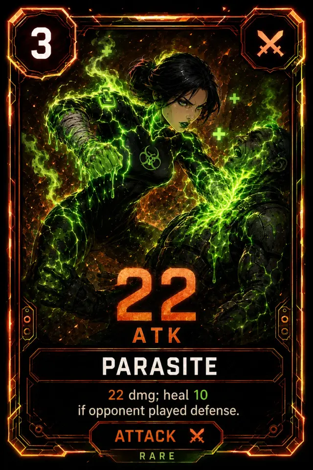 venom card